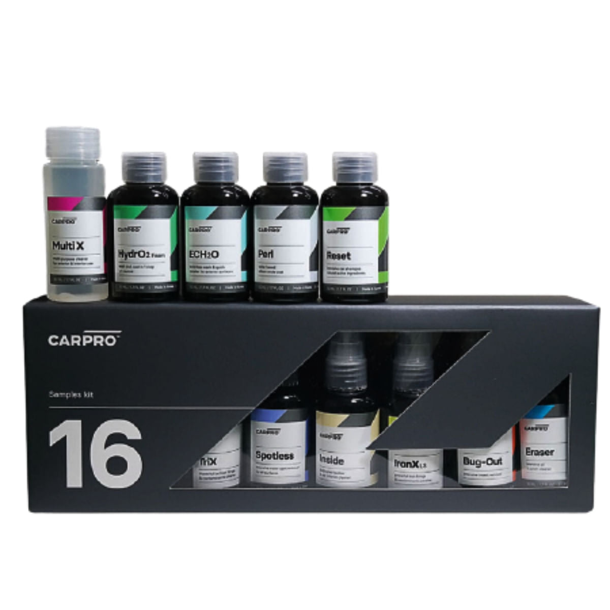 KIT CUBE BOX 16UN DE 50ML CARPRO
