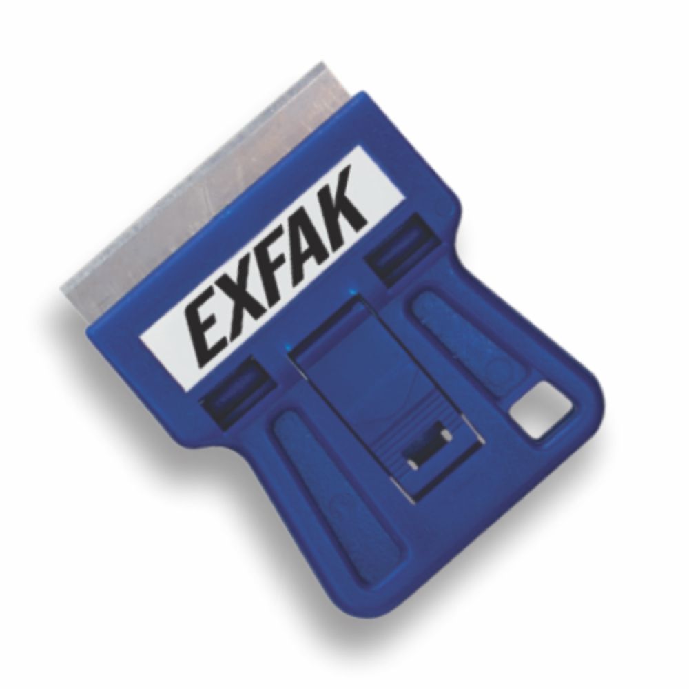 RASPADOR DE PLÁSTICO PARA LAMINA DE RASPAR VIDRO 15-078 EXFAK