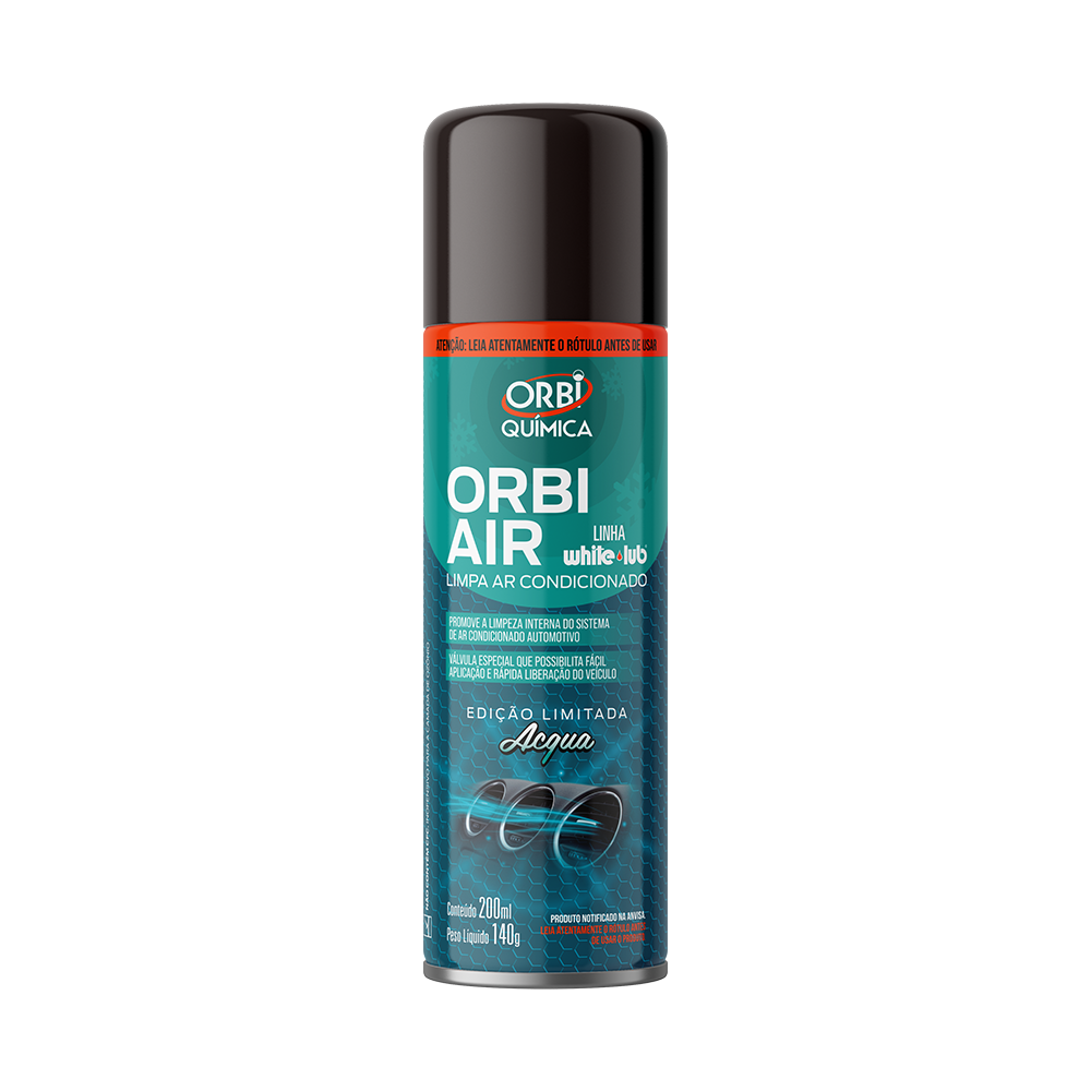 LIMPA AR CONDICIONADO ACQUA ORBI AIR 200ML ORBI QUIMICA