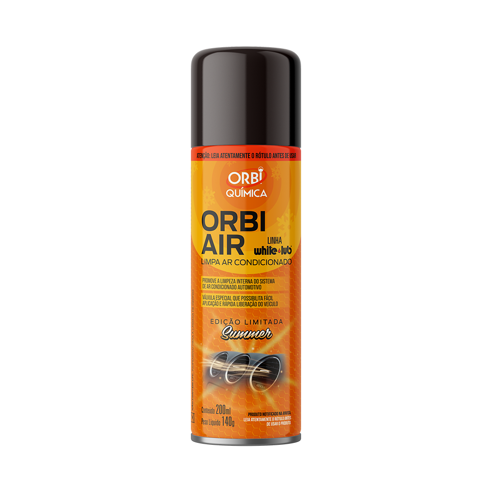 LIMPA AR CONDICIONADO SUMMER ORBI AIR 200ML ORBI QUIMICA