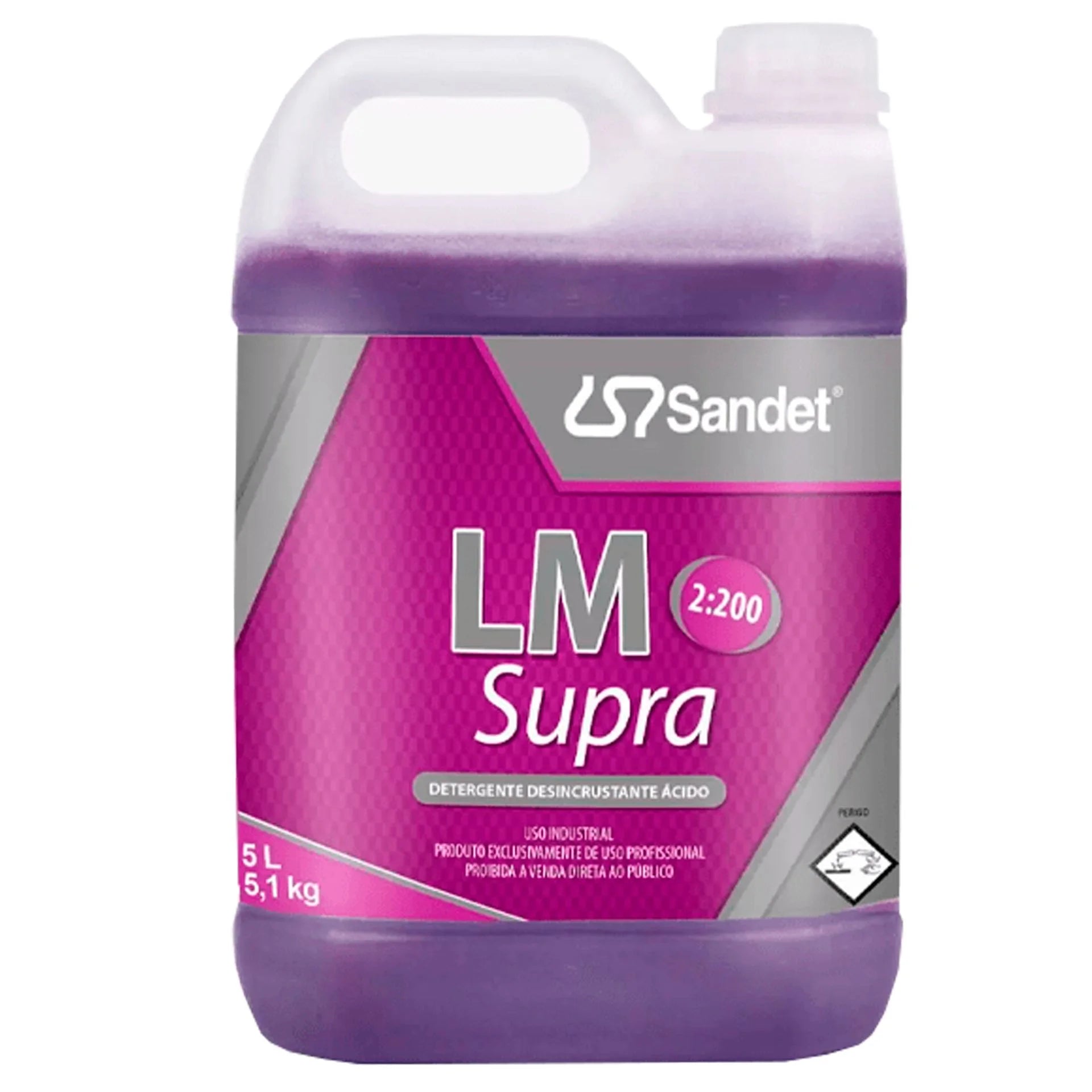 DETERGENTE DESINCRUSTANTE LM SUPRA 5 LITROS SANDET