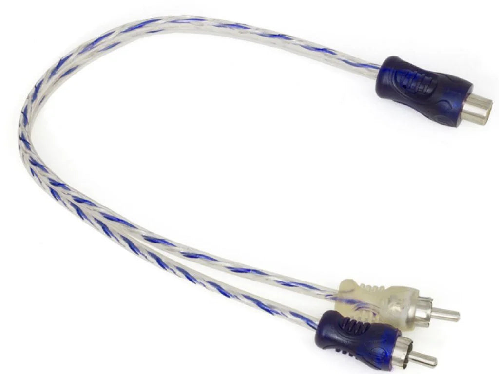 CABO RCA 4MM PRETO COM TRANSPARENTE PARA SOM AUTOMOTIVO 5M SVART