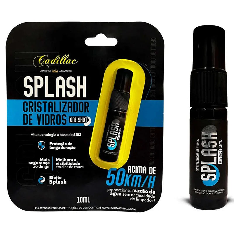 SPLASH CRISTALIZADOR DE VIDROS 10ML CADILLAC