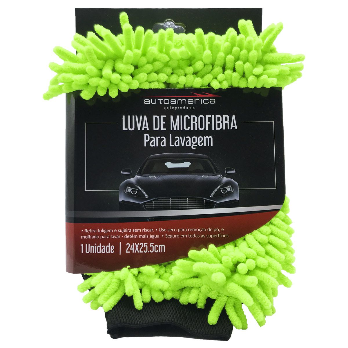 LUVA DE MICROFIBRA PARA LAVAGEM TENTACULOS AUTOAMERICA