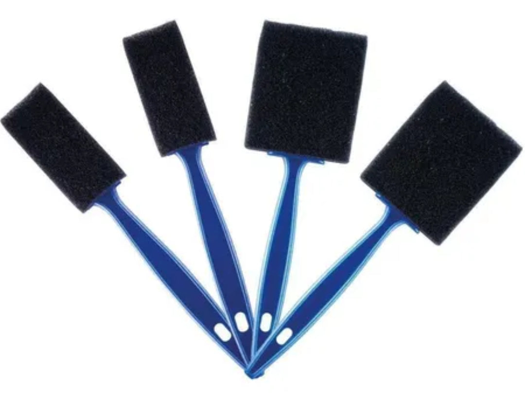 KIT DE PINCEIS DE ESPUMA PARA DETALHAMENTO AUTOMOTIVO 4UN VONIXX