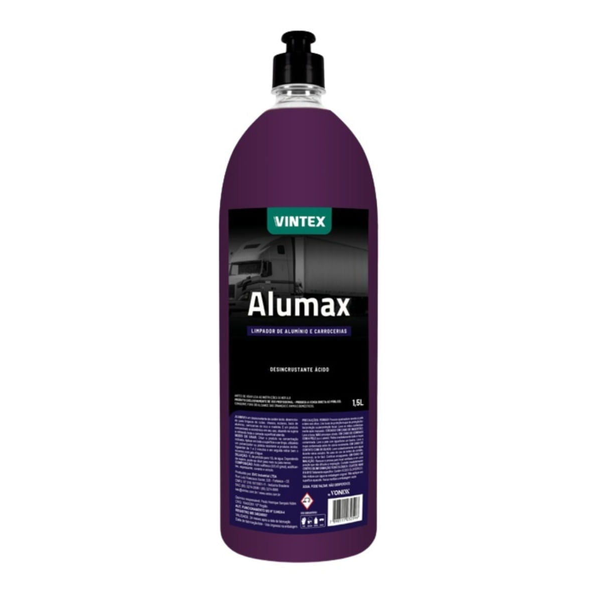 ALUMAX LIMPADOR DE ALUMINIO E CARROCERIAS VINTEX 1,5L VONIXX