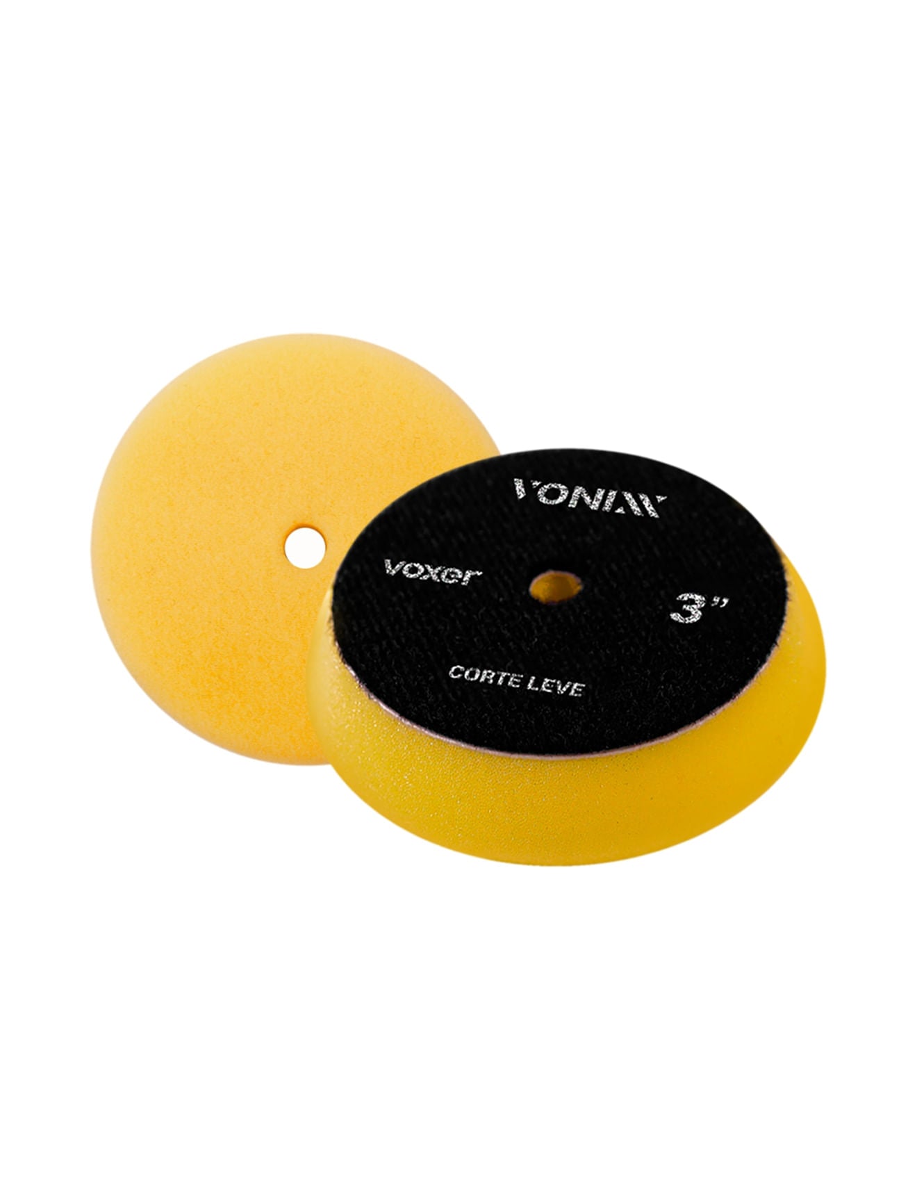 BOINA DE ESPUMA CORTE LEVE AMARELA VOXER 3 POLEGADAS VONIXX