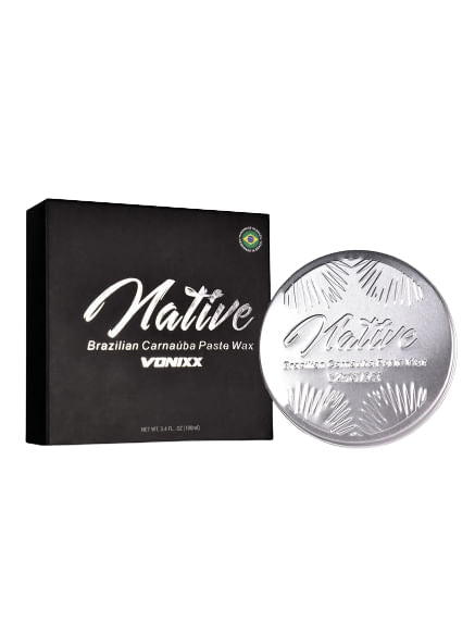 CERA NATIVE BRAZILIAN CARNAÚBA PASTE WAX 100ML VONIXX