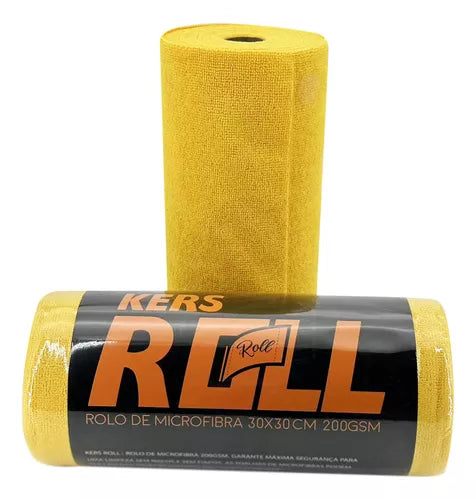 ROLO DE MICROFIBRA DESTACAVEL 30X30CM 200GSM COM 50UN KERS