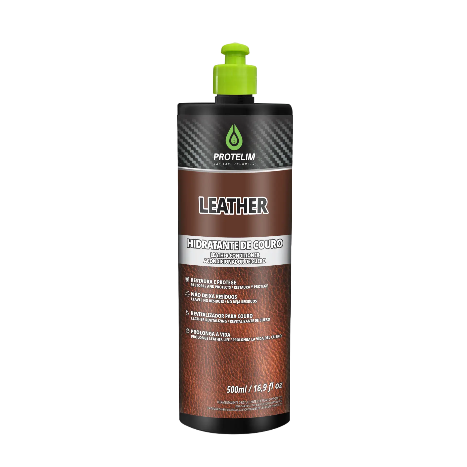 HIDRATANTE DE COURO LEATHER 500ML PROTELIM