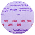 LIXA DISCO A SECO P1500 PURPLE FINISHING FILM 260L 3M