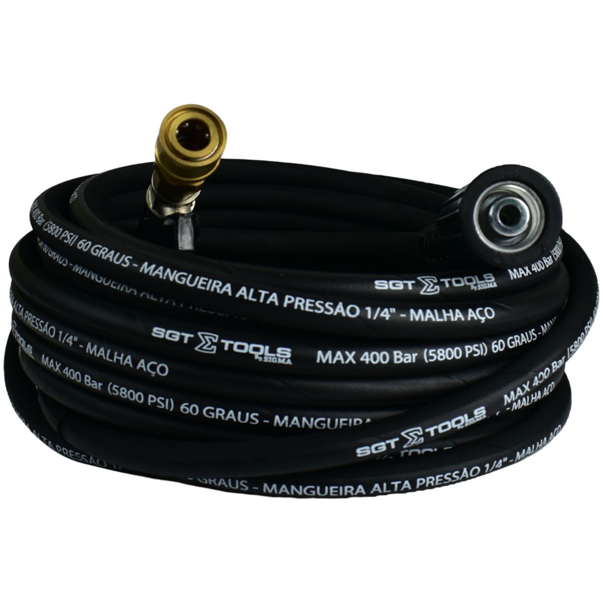 MANGUEIRA TRAMA AÇO M22 15 X 15 P LAVADORAS ALTA PRESSAO 7 METROS LOJA ITP
