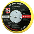 SUPORTE PARA LIXADEIRA DISCO VELCRADO 5 POLEGADAS SEM FUROS SIGMA TOOLS