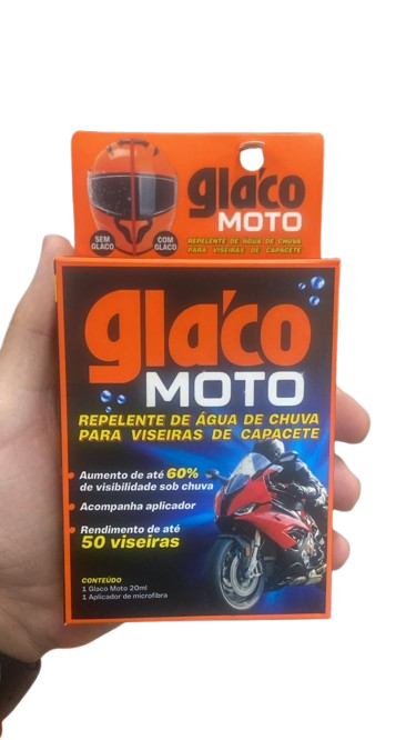 GLACO MOTO REPELENTE DE AGUA DE CHUVA 20ML SOFT99