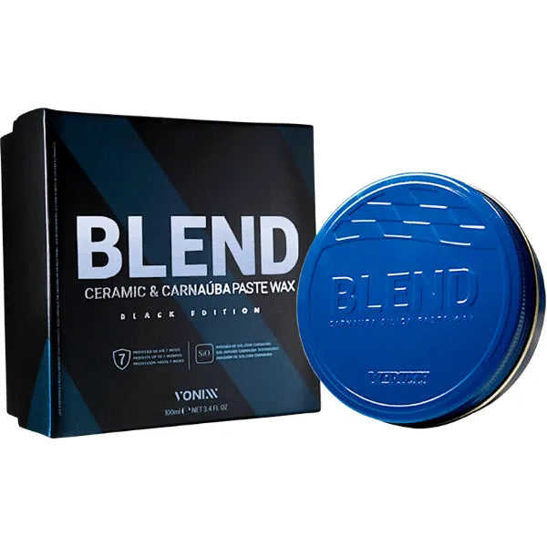BLEND BLACK CERA CARNAÚBA SÍLICA PASTE WAX 100ML VONIXX