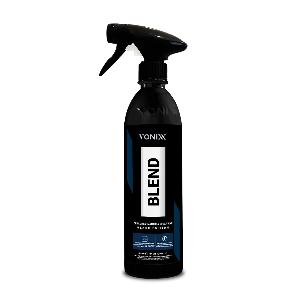 BLEND BLACK CERAMIC E CARNAÚBA SPRAY WAX 500ML VONIXX