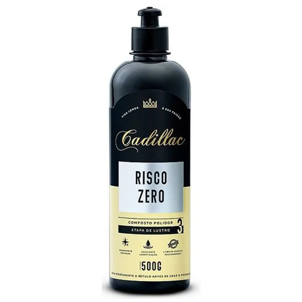 COMPOSTO POLIDOR RISCO ZERO LUSTRO 500G CADILLAC