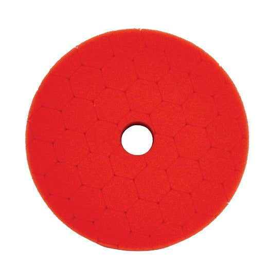 BOINA HEX ESPUMA 3 ROTO ORBITAL VERMELHA SUPER LUSTRO SIGMA TOOLS