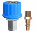 ENGATE RAPIDO ROSCA 1/4 BSP FEMEA COM CAPA PLASTICA AZUL STEULA