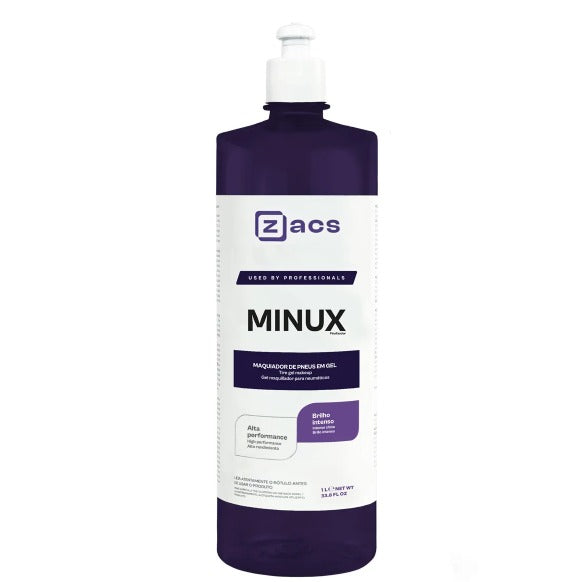 MINUX PNEU PRETINHO EM GEL 1L ZACS