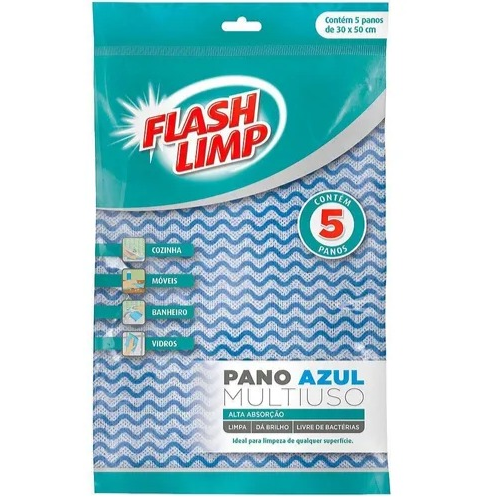 PANO AZUL MULTIUSO 5UN FLASH LIMP