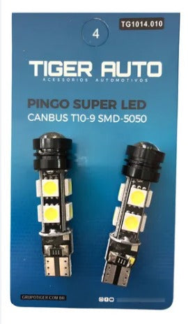 PINGO SUPER LED CANBUS T10-9 SMD TIGER AUTO