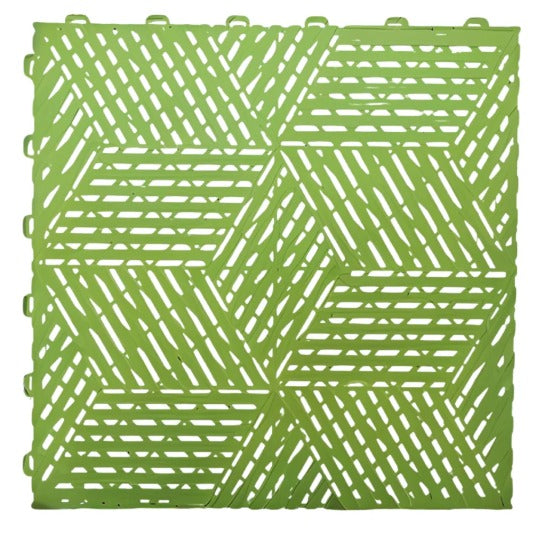 PISO MODULAR CUBO VERDE MODELO NOVO 30x30CM DETAILER (UNIDADE)