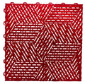 PISO MODULAR CUBO VERMELHO MODELO NOVO 30x30CM DETAILER (UNIDADE)