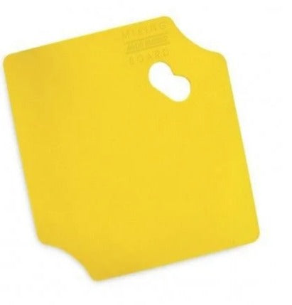 PRANCHETA MIXING BOARD AMARELA MAXI RUBBER