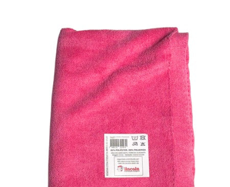 TOALHA DE SECAGEM PREMIUM PINK 40X60CM 435GSM LINCOLN