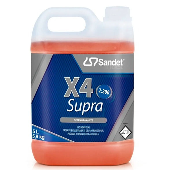 DESENGRAXANTE X4 SUPRA 5L SANDET