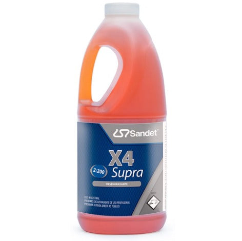 DESENGRAXANTE X4 SUPRA 2 LITROS SANDET