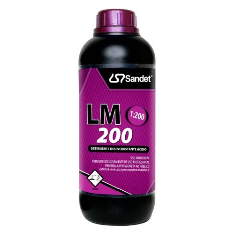 DETERGENTE DESINCRUSTANTE ACIDO LM 200 1L SANDET