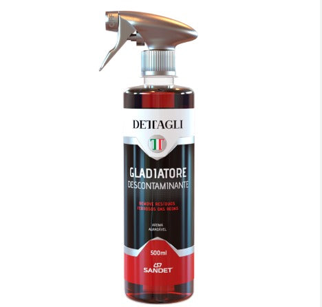 DESCONTAMINANTE GLADIATORE 500ML DETTAGLI SANDET