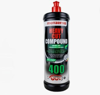 COMPOSTO HEAVY CUT COMPOUND FG400 GREEN LINE 1 LITRO MENZERNA