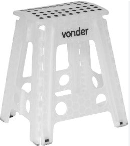 BANQUETA PLÁSTICA DOBRÁVEL 450mm VONDER