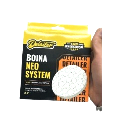 BOINA DE ESPUMA LARANJA REFINO 5 POLEGADAS DETAILER