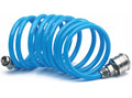 MANGUEIRA ESPIRAL PU 150PSI 1/4 BSP MACHO 2,5 METROS STEULA