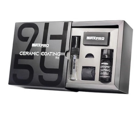KIT CERAMIC COATING 9H5Y + CERAMIC SHINE MANUTENCAO E SELANTE DE PINTURA MAXPRO