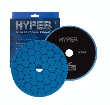 BOINA DE ESPUMA HYPER 6 POLEGADAS AZUL SUAVE KERS