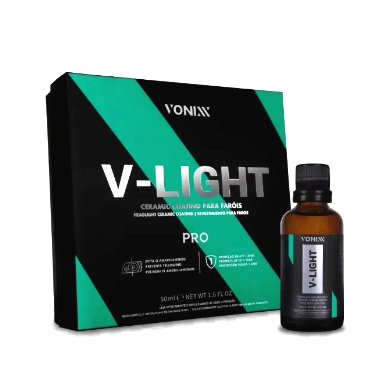V-LIGHT PRO CERAMIC COATING PARA FARÓIS 50ML VONIXX