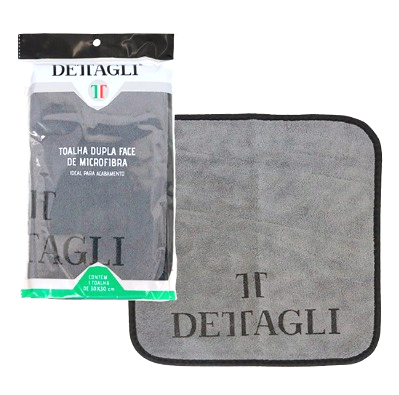 TOLHA DUPLA FACE DE MICROFIBRA DETTAGLI SANDET
