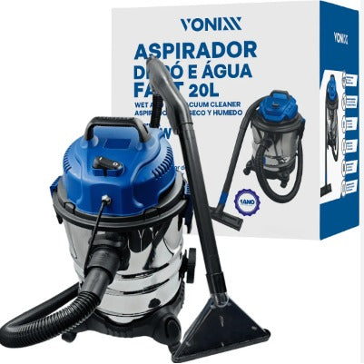 ASPIRADOR DE PÓ E ÁGUA FAST 20L 220V VONIXX