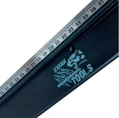 RÉGUA DE AÇO C/ PROTEÇàO ANTICORTE 30CM 50-7989N EXFAK