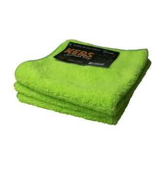 MICROFIBRA DUAL LOOP NEON FIBER COM BORDA 40X40CM 360GSM KERS