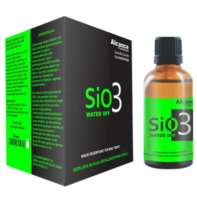 SIO3 WATER OFF REPELENTE DE ÁGUA E SUJEIRA 50ML ALCANCE