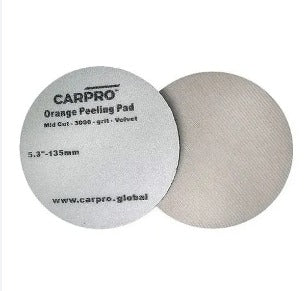 BOINA VELUDO VELVET PAD 5 POLEGADAS ORANGE PEELING PARA REMOÇàO DE CASCA DE LARANJA CARPRO