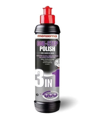 COMPOSTO 3 EM 1 ONE STEP POLISH REFINO LUSTRO E PROTEÇàO 250ML MENZERNA