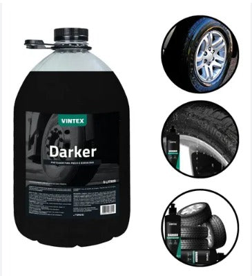 PRETEADOR PARA PNEUS E BORRACHAS DARKER 5L VINTEX
