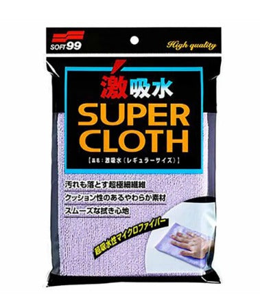 MICROFIBRA SUPER CLOTH ALTA ABSORÇÃO 30X50CM SOFT99